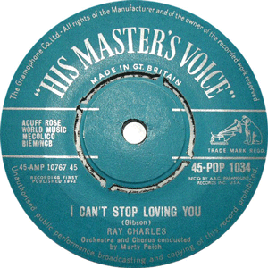 His Master's Voice 45-Pop 1034